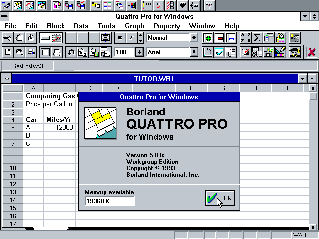 Borland Office 2.0 - Quattro Pro